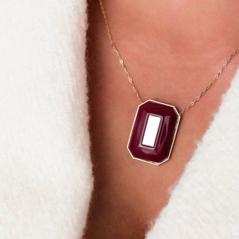 Colar Boho Cereja Banhado a ouro 18k - comprar online