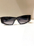 Óculos de Sol Bela Preto Mescla Retangular - comprar online