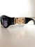Óculos de Sol Geometrico Versace Preto - loja online