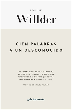 cien palabras a un desconocido - louise willder