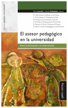 el asesor pedagógico en la universidad. entre formación e intervención(r)(1 - elisa lucarelli