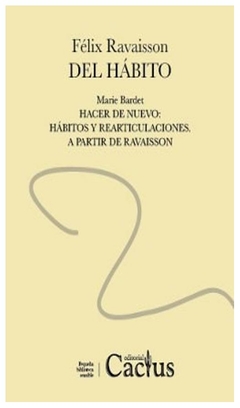 del habito - felix ravaisson