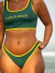 Calcinha Pamela Verde/Amarelo - Calcinha Asa Delta na internet