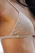 Biquíni Conjunto Julia Marrom Treliça - Top Cortininha Fixa com Bojo Removível e Calcinha Asa Delta Fio Duplo (Empina Bumbum) - loja online