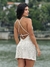 Vestido Mavie Macramê Off White - comprar online