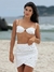 Saia Grazi - Branca Com Fios Em Lurex