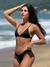 Calcinha Julia Preto - Calcinha Asa Delta Fio Duplo (Empina Bumbum) - Amar Biquinis