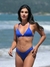 Biquíni Conjunto Julia Azul Royal - Top Cortininha Fixa com Bojo Removível e Calcinha Asa Delta Fio Duplo (Empina Bumbum) - comprar online