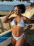 Biquíni Conjunto Julia Laranja - Top Cortininha Fixa com Bojo Removível e Calcinha Asa Delta Fio Duplo (Empina Bumbum) - Amar Biquinis