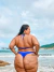 Biquíni Conjunto Julia Verde Bandeira - Top Cortininha Fixa com Bojo Removível e Calcinha Asa Delta Fio Duplo (Empina Bumbum)
