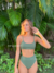 Biquíni Conjunto Malibu Marsala - Top com Alças Fixas e Bojo Removível e Calcinha Cintura Alta (Hot Pants) - loja online