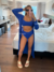 Biquíni Conjunto Malibu Onça - Top com Alças Fixas e Bojo Removível e Calcinha Cintura Alta (Hot Pants)