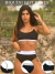 Biquíni Conjunto Maysa Cintura Alta Azul Royal/Rosa - Top Faixa com Alças Fixas de Regulagem e Bojo Removível e Calcinha Cintura Alta (Hot Pants)