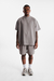 Camiseta Oversized - Cinza