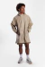 Capa de chuva Parka - Bege - loja online