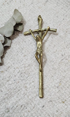 Cruz Bronce 20x8
