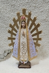 Virgen de Lujan 34 cm