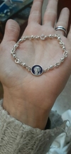 Pulsera esmaltada Virgen Niña