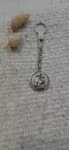 Llavero Virgen de San Nicolas plata