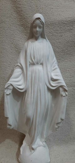 Virgen Milagrosa cemento 75 cm ( SOLO PARA RETIRO EN SUCURSAL) - comprar online