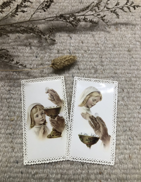 Estampas Comunión Serie EG