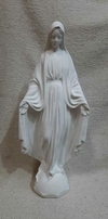 Virgen Milagrosa cemento 75 cm ( SOLO PARA RETIRO EN SUCURSAL)