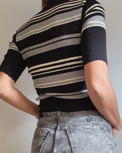 Jean mom Logan gastado Grey - tienda online