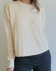 Sweater Alba trenzas bremer