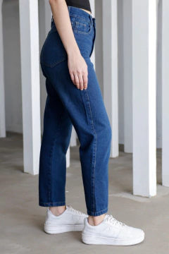 Jean mom Logan azul / ultimo talle en internet