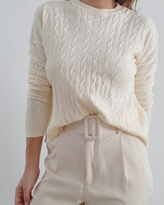 Sweater Alba trenzas bremer