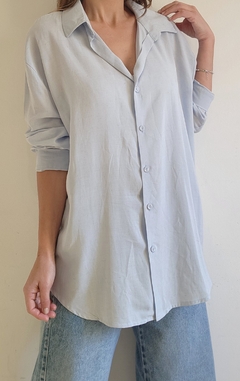 camisa Mónaco lino jaspeado - comprar online