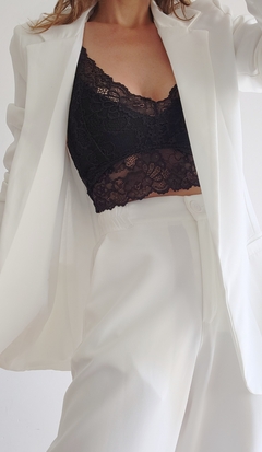 Blazer Eli forrado - white - Amapola