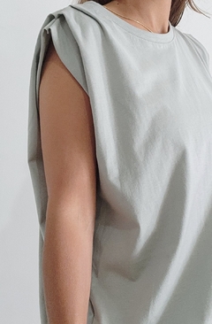 Vestido cotton frunce en internet