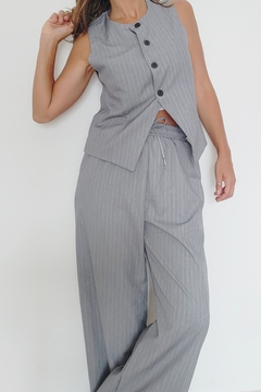 Pantalon sastrero Paris rayado - comprar online