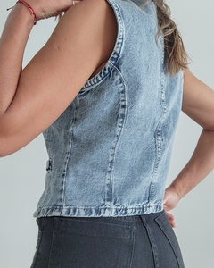 chaleco denim - Amapola