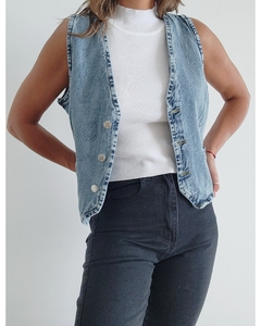 chaleco denim en internet