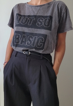remera Wash Not So Basic - comprar online