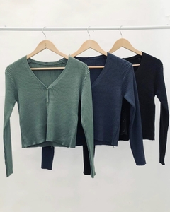 cardigan de hilo punto morley - comprar online