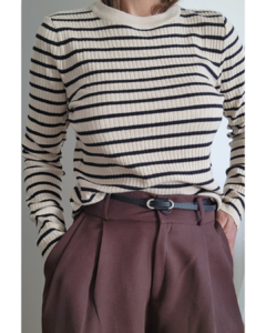 sweater punto morley rayas - comprar online