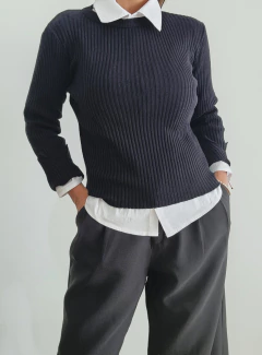 Camisa pincitas Leonor - tienda online