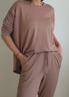 Remeron Feli algodon crep - Amapola