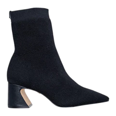 B0TA MEIA SALTO BLOCO WAVE KNIT PRETO CARRANO 721005