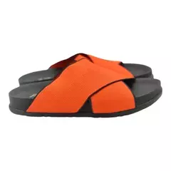 Imagem do FLAT EMBORRACHADA COM ELÁSTICO EM X LARANJA AZLA 801F