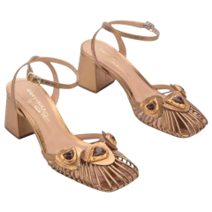 SANDÁLIA APLIQUES IRREGULARES FERRUCCI 2515102FC - loja online