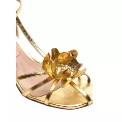 SANDÁLIA JASMIN DOURADA VICENZA 115750007 - comprar online
