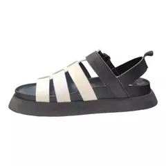 SANDÁLIA PAPETE BICOLOR PRETO/BRANCO BY COOL 6321 - Pista Livre | Calçados Femininos, Bolsas e Acessórios