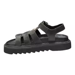 SANDÁLIA PAPETE PRETO COURO BY COOL 6394 - Pista Livre | Calçados Femininos, Bolsas e Acessórios
