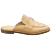 MULE FEMININO COURO BEGE CARRANO 214057