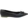 SAPATILHA FEMININA COURO PRETO LOUCOS E SANTOS L19684002