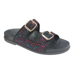 PAPETE FIVELAS PRETO/COLORIDO SANTA FLOR 108211 - comprar online